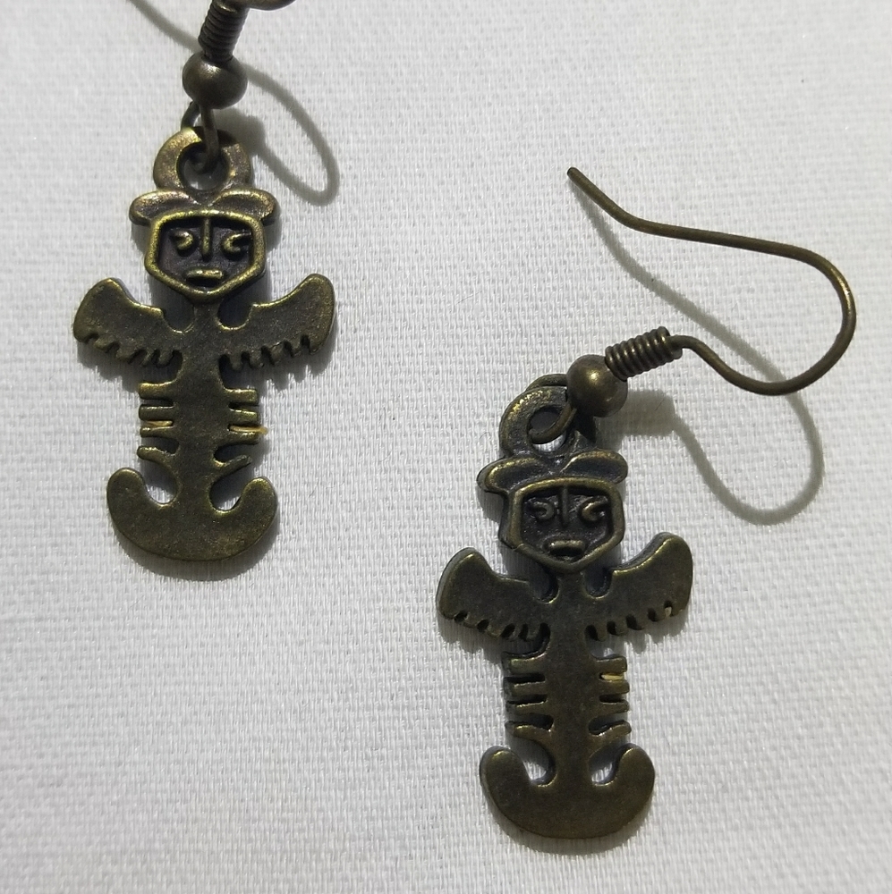 Pre hispanic Zumo earings